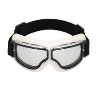 Generico Motorcycle Goggles - Soft Padded Sunglasses for Protection | Windproof Foam with Tinted Polycarbonate Lens & Adjustable Elastic Band for Riding, Racing, Biking and Motocross