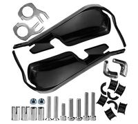 Generico Motorcycle Handguards - 12 Inch le | Pl?stic Bike Wind Shield - High Strength Motorcycle Hand with Windproof Design to Guard Hands from Debris for Touring Rides