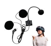 Generico Motorcycle Helmet Headset | Helmet Intercom Headset Communication