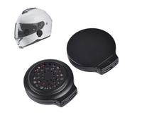 Generico Motorcycle Helmet Headset Wireless Noise Canceling | Compact Helmet Speakers with Microphone for Calls Music GPS Directions Commuting Road Trips and Motorcycle Touring