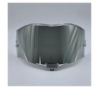 Generico Motorcycle Helmet Visor Transparent Chrome Red Extra Shield For LS2 For THUNDER For LS2 For FF805