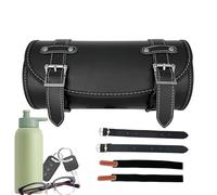 Generico Motorcycle Luggage Bag - Motorcycle Saddle Bag Tool Organizer | Leather Storage Organizer Pouch with Adjustable Straps, Luggage Saddlebags for Men Women Cycling