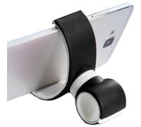 Generico Motorcycle Phone Holder - 360 Degrees Rotating Double C Type Bicycle Holder,Quick Install Handlebar Clip for Bicycle Scooter, Cell Phone Clamp for 5.5" Universal Ṕhone