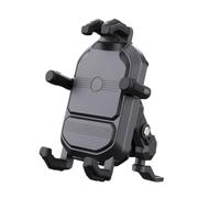 Generico Motorcycle Phone Holder - Shock-Absorbing Handlebar Mounting Base