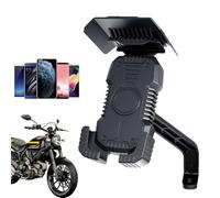 Generico Motorcycle Phone Mount - Bicycle Scooter Phones Clip, Easy Install Adjustable Stable Motorcycle Phone Holder With Sunshade For Cell Phones & All Phonees
