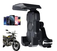 Generico Motorcycle Phone Mount - Bicycle Scooter Phones Clip, Easy Install Adjustable Stable Motorcycle Phone Holder With Sunshade For Cell Phones & All Phonees