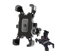 Generico Motorcycle Phone Mount - PVC Aluminum Alloy 12.6cm Adjustable | Rotatable Bike Handlebar Phone Holder Clip Space Saving Clamp Scooter Phones Stand For Travel Navigation Mobile Use