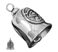 Generico Motorcycle Ride Bell - Eye Design Good Luck, Biker Charm | Exquisite Riding Accessory System, Decorative Keychain Backpack Ornament for Birthday Motorcycle Riders Outdoor Travel