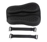 Generico Motorcycle Seat Cushion - Cooling Gel Pads, Shock Absorption Passenger Saddles, Breathable Mesh Air Flow Protectors, Anti Slip Straps Pressure Relieving Covers - For Riding Touring Commuters