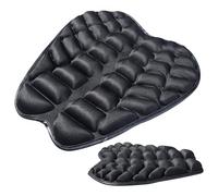 Genérico Motorcycle Seat Cushion -Shock Absorption Motorcycle Seat Pad | Non-Slip Riding Accessory For Men Women Father Boyfriend Grandfather Uncle Neighbor Son Family