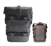 Genérico Motorcycle Side Bag, Tail Bag For Long Distance, Waterproof Riding Backpack, Touring Daily Commuting Outdoor Adventure Road Trip Weekend Camping