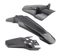 Generico Motorcycle Splash Shield - Dustproof Waterproof Deflector, Motorcycle Front Mud Guard, Wheel Extension Debris Splashback Panel | Motorbike Fairing Replacement for Road Commuting Touring