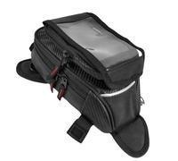 Generico Motorcycle Tank Bag, Waterproof Magnet Navigation Saddlebag, 9.64x8.26x1.96 Inches Touchscreen Pocket, Transparent Front Compartment, Secure Magnetic Mount for Riding and Outdoor Travel Use