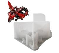 Generico Moules en Résine Animale - Moule Dragon Ailé Silicone Époxy Forme Dragonne, 3D | Décoration Bureau Esthétique Artisanal DIY Loisirs Créatifs Ornement Maison Sculpture Cadeau
