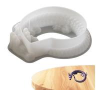 Generico Moules en Résine Animale - Moule Dragon Ailé Silicone Époxy Forme Dragonne, 3D | Décoration Bureau Esthétique Artisanal DIY Loisirs Créatifs Ornement Maison Sculpture Cadeau