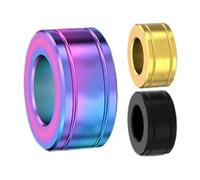Generico Mountain Bike Brake Screw Washer - 2 Pieces Titanium Alloy Bicycle | Disc Brake Mount Riser For Commuting City Road Travel School Cycling Safety Camping Urgency Pathway Driveway