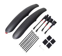 Generico Mountain Bike Fenders, Mud Guard Set & Front Rear Splash Protection for Smooth Riding, all-Season Bicycle Kit for Road Commute Trail Riding Rainy Weather Muddy Paths Outdoor Cycling Use