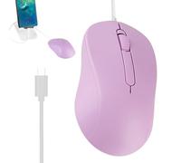 Generico Mouse Cablato per Computer Silenziosi, Plug And Play, Antiscivolo | Mouse Cablati Per Computer Per Uso Domestico, Ufficio, Scuola, Computer Desktop, Adatto Per Donne E Uomini
