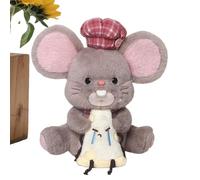Generico Mouse Plush - Polyester Fiber 27x29cm | Soft Cuddly Huggable Collectible Doll | Stuffed Animal Plush Pillow Toy | For Adults Women Kids Children Boys Girls Collectors Playful Charm