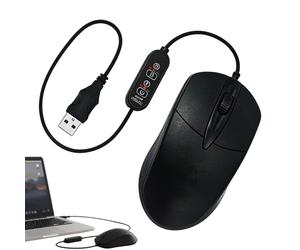 Genérico Mouse Riscaldato | Per Portatile Invernale | Mouse Caldo per l'Inverno - per Designer Gamers Studenti Viaggiatori Home Office Appartamento Residence Lavoro Remoto