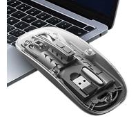 Generico Mouse Wireless | Forniture Per Laptop Chiare,Mouse Ad Alta Precisione,Per Programmatori Designer Giocatori Studenti Viaggiatori Ufficio Domestico Scuola Biblioteca Lavoro Remoto