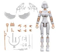 Generico Movable Action Figures | Action Figure Building Kit | Creative Action Figure Playset | Kids Building Block Figurest | Kids Movable Character Set Easy To Assemble For Boys & Girls