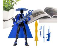 Generico Movable Action Figures, Desktop Decorations Model, Jointed Poseable Body with Realistic Detail, Anime Inspired Toy, Ideal Birthday Christmas Piece for Friends Kids Movie Fans