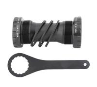 Generico Movimento Centrale Integrato - Movimento Centrale con Filettatura Cava, Cartuccia con Cuscinetto sigillato Durevole per Mountain Bike | Kit ASSE pedivella Scorrevole per e, di ripara