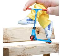 Generico Movimento della punta delle dita - Skateboard giocattolo da staccabili | per mini fingerboard per mini scooter giocattolo per con pantaloni, scarpe e strumenti