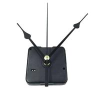 Generico Movimento Orologio - Kit Meccanismo Silenzioso Quarzo, Batteria Alta Coppia Albero Lungo | per Sostituzione Riparazione Orologi da Parete Fai da Te