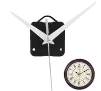 Generico Movimento Per Orologio Silenzioso - Meccanismo Per Orologio Da Parete | Ricambio Per Meccanismo Ad Albero Lungo Kit Motore | Sostituzione Motore Per Meccanismo Per Orologi Da Parete (Bianco)