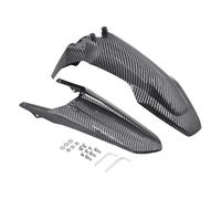 Generico Mud Guards -Motorcycle Carbon Fiber Protective Covers, Front Rear System | Universal Portable Bike Splash Guard Solution for Motocross Riding Outdoor Driveway Use, Dirt Protection Kit R
