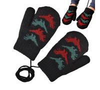 Generico Muffole da Neve Infantili - Caldi Comodi Antismarrimento - Protezione per Giochi sulla Neve Guanti Infantili,per Giardino Cortile Pattinaggio Sci Pupazzi di Età 2-3 Maschi Femmine