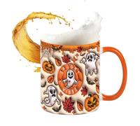 Generico Mug Halloween Caffè Da Tè In Ceramica 350 ml, Bicchieri Per Feste