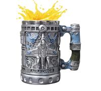 Generico Mug Stilosi Per Uomini - Bevande a Tema Militare con Design - da Viaggio in Acciaio Grande Capacità - Per Uomini Donne Fidanzato Padre Nonno Latte Succo Acqua Fredda Calda Bevanda
