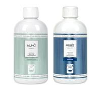 Generico Muha - Due profumatori concentrati per bucato Intenso da 400ml (Acqua Marina 400ml + Diamond 400ml)