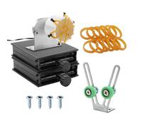 Generico Mulinello per Canna da con Esca - Kit di Riparazione per Canna da 220V/110V, Avvolgitore per Pescatore, Portatile Efficiente in Termini di Sicurezza |Macchina Multifunzionale per La Costru