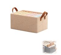 Generico Multi-Functional Folding Wardrobe, Ultra Space Wardrobe Clothes Organizer, Drawer Type Wardrobes Storage Box (Khaki)