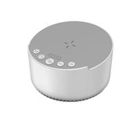 Generico Multi-functional Wireless Speaker, 15W Wireless Charging Pad for Cell Phones, ABS Soothing White Noise Sleep Sound Machine, Bedroom, Home, Business Trips, Camping, Travel, 10x10x5.7cm