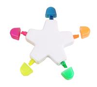 Generico Multi-Textmarker - 6-in-1 Farbiges Textmarker-Stiftset | Sanfte Pastell- & Neonfarben Für Schule, Büro, Planer & Journal | Schreibwaren - Kompakt & Tragbar