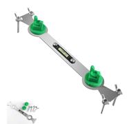 Generico Multifunction Adjustable Pipe Wrench Leveling Tool for Shower Head and Wall Distance, Leveler Spanner for Installation, Stainless Steel, Bathroom Leveling Faucet Tool (1PCS)