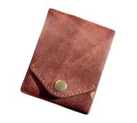 Generico Multifunctional Compact Wallet, Thin Credit Card Pockets 3.15x0.39in Portable Money Holder Case, Minimalist Slim Design, Leather Billfold Wallet for Travel