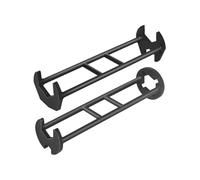 Generico Multifunzione Chiave per Lavello - 2 Pezzi in Acciaio Resistente - Chiave per Rubinetto per Lavello Sottotop - per Installazione e Riparazione di Tubi in Casa, Cucina, Bagno, WC