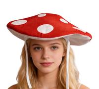 Generico Mushroom Hat - Plush Wide Brim Beret, Soft Funny Costumes Cap, Mushrooms Plush Cap, Oversized Cosplay Party Headwear | Costume Mushroom Hat For Teens Adults Carnival Masquerade Birthday