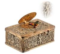 Generico Music Box | Hand-Operated Musicc Boxes Melody Player Gift | Lovely Decoration Giftt Collectors Ornament Vintage Musical | for Christmas, Birthday, Valentines Day