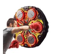 Generico Music Boxing Machine - Interactive Boxing Trainer for Fitness Workout | Electronic Musical Punching Target Wall Mounted Training Equipment for Kids Adults Home Gym Office Living Room Bedroom