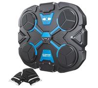 Generico Music Boxing Machine - Punch Pad sospeso e interattivo Montato a Parete | Boxe bluetootth Intelligente con Guanti per allenamenti per Adulti, Bambini, casa, Ufficio e Palestra