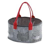 Generico Music Carrying Bag, Stylish Extra Space Felt Cloth Storage Case, 10.24x6.69x5.91 Inches Portable Sturdy Multifunctional Suitcase for Player Starter Sets and Travel Organization