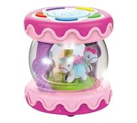 Genérico Musical Light Up Rotating Toys | Rotating Crawling Learning Drum For | Sensory Activity Toys For 12 Months Boy Girl