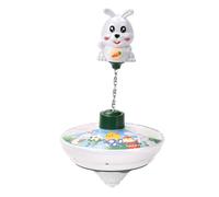 Generico Musical Toys Cute Funny - Electric Educational Learning Easter, Bunny Interactive Spin Toy, Boys Girls Home School Travel | Boys Girls Home School Travel Camping Play Birthday Holiday Party